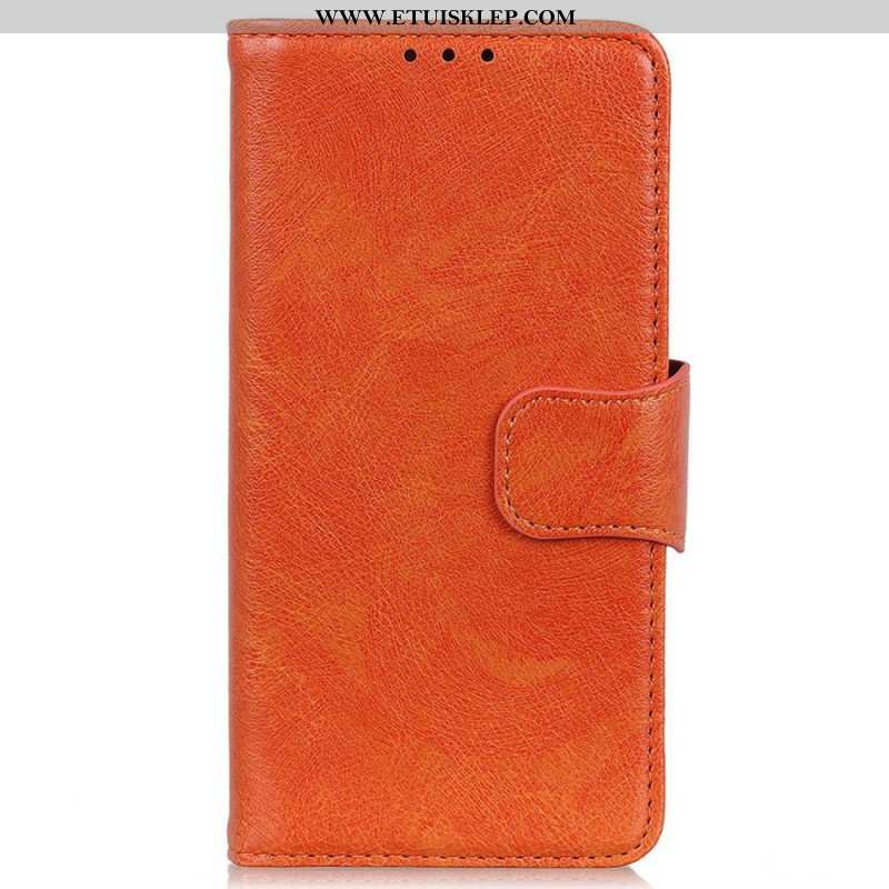 Etui Folio do Samsung Galaxy M13 Prawdziwa Skóra Nappa